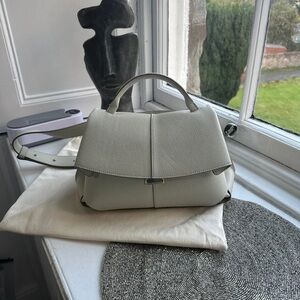 Polene Elegant Gray Satchel